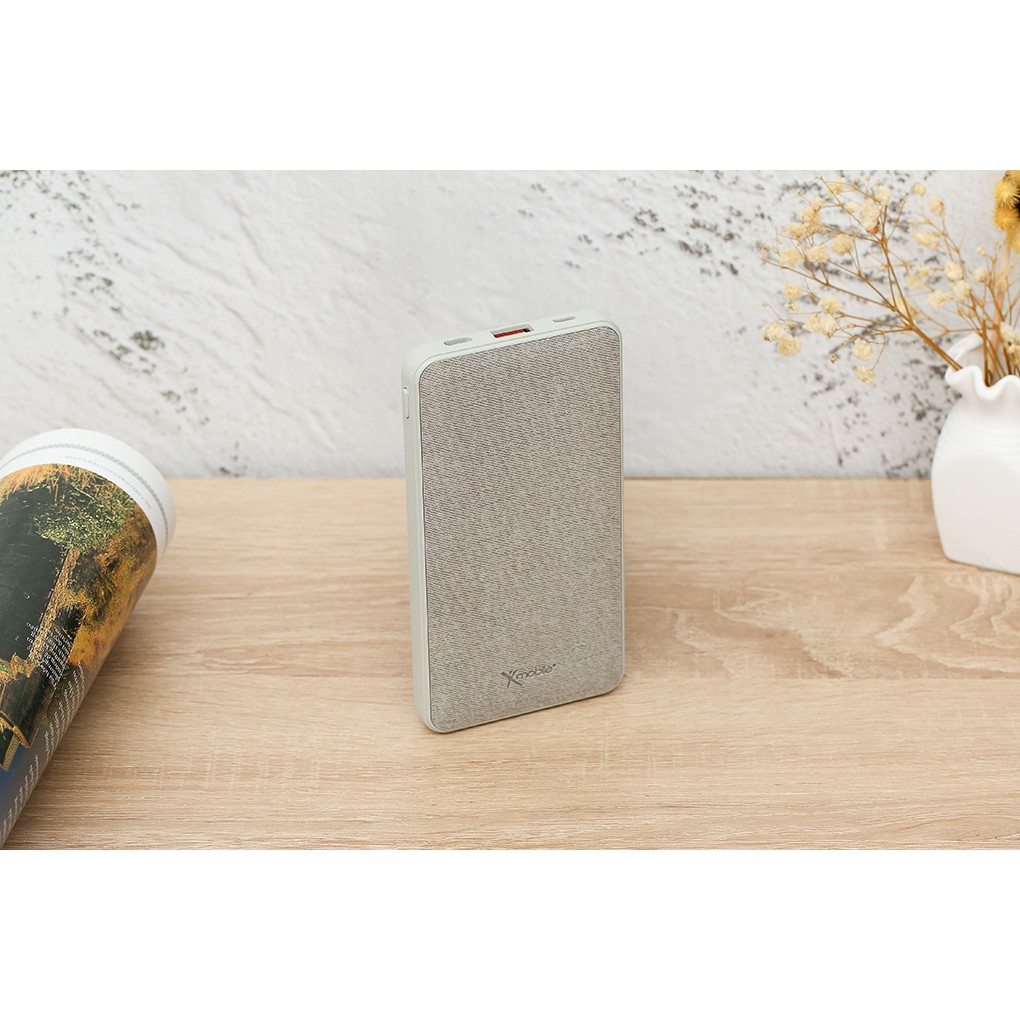 Pin sạc dự phòng Polymer 10.000mAh Type C PD QC3.0 Xmobile P68D