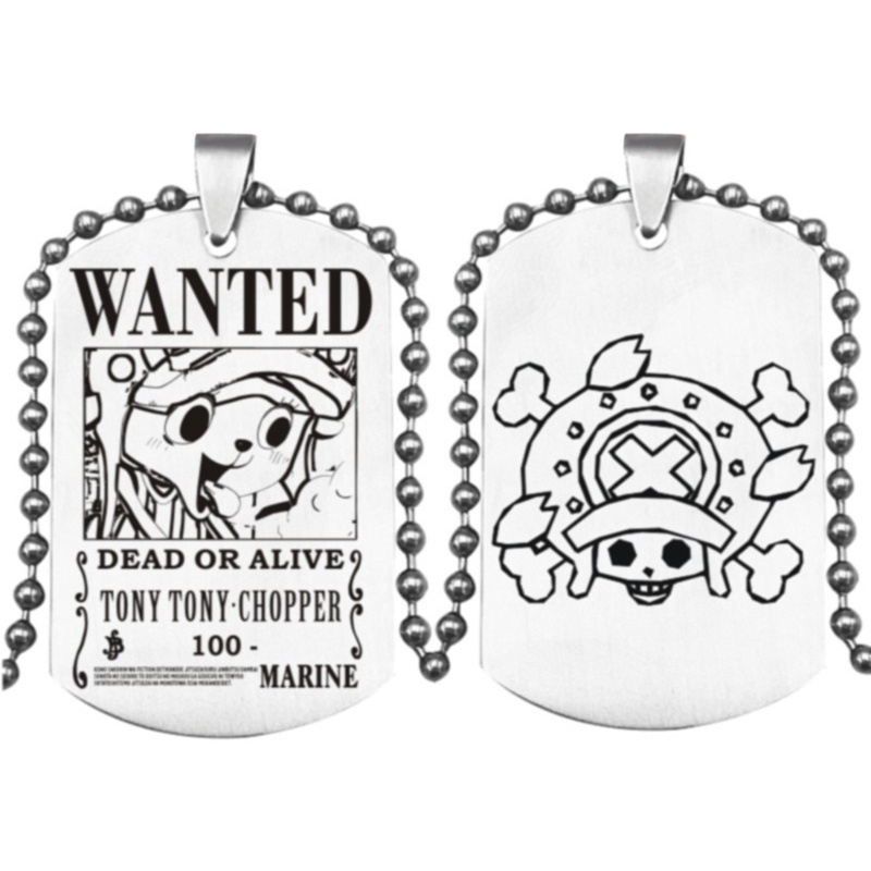 Vòng cổ Mặt Hình Nhân Vật Luffy Trong Phim One Piece