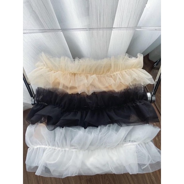 Áo trễ vai bèo ren tiểu thư