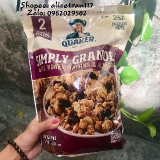 Ngũ cốc ĂN KIÊNG Quaker Granola 987gr thơm ngon