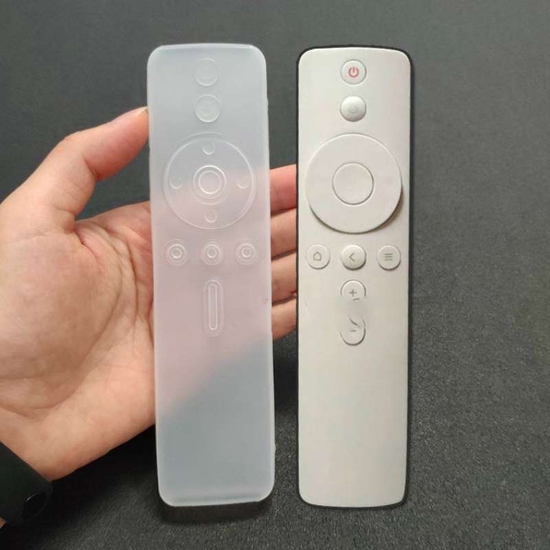 Vỏ Bọc Điều Khiển Từ Xa Bằng Silicone Mềm Trong Suốt Cho Xiaomi TV 4A / IP TV Set-top Box 4S Pro