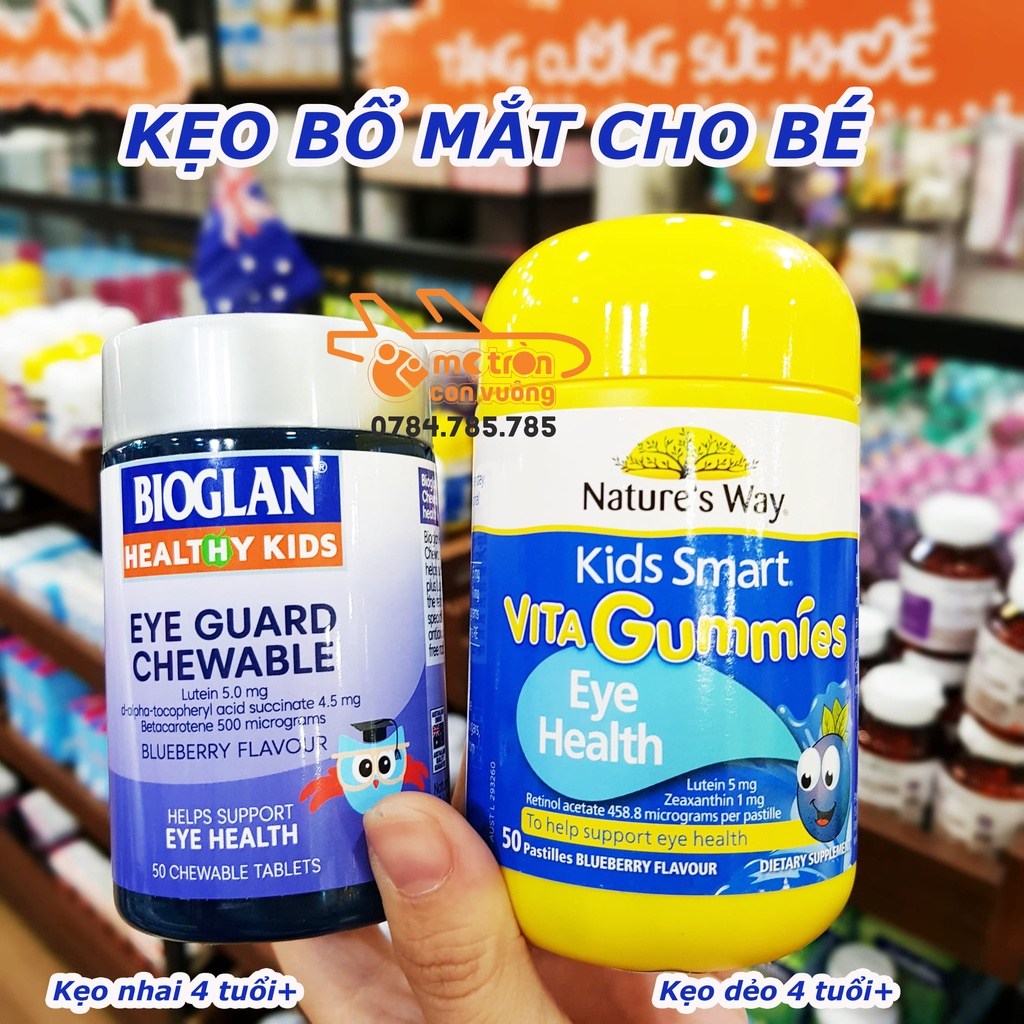 Kẹo Kids Smart bổ mắt (4 tuổi+)