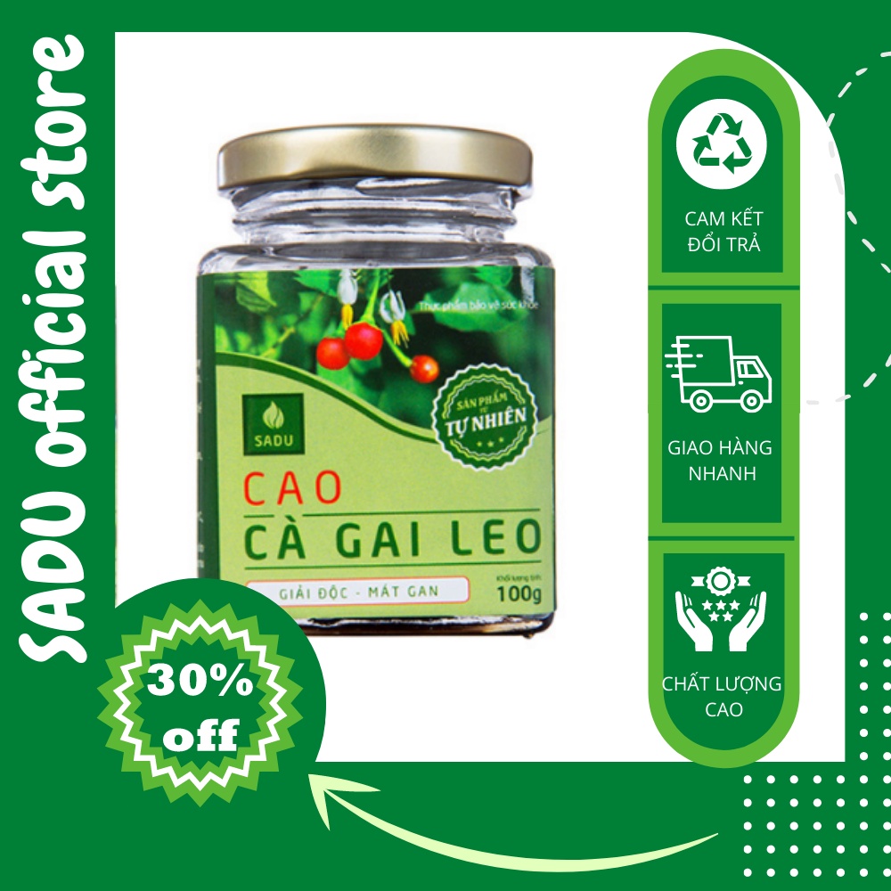 Cao Cà Gai Leo SADU ⚡️𝑪𝑯𝑰́𝑵𝑯 𝑯𝑨̃𝑵𝑮⚡️ (MUA 3 TẶNG 1) Cà Gai Leo Dạng Cao tăng cường chức năng gan | S
