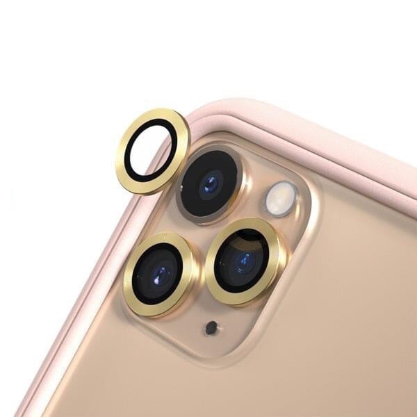 IPHONE 11PRO/11PROMAX ỐP VIỀN KÍNH BẢO VỆ CAMERA( VIỀN KIM LOẠI) CAO CẤP