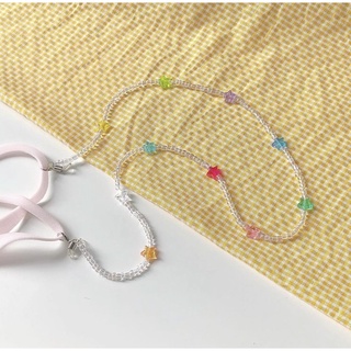 Glass chain/ maskstrap dây đeo kính, dây đeo khẩu trang hạt cườm handmade