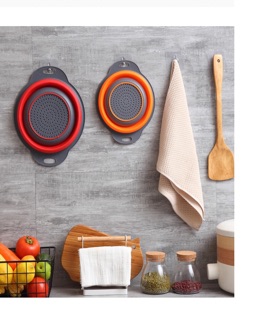 Bộ 2 rổ xếp gọn cao cấp tiện dụng