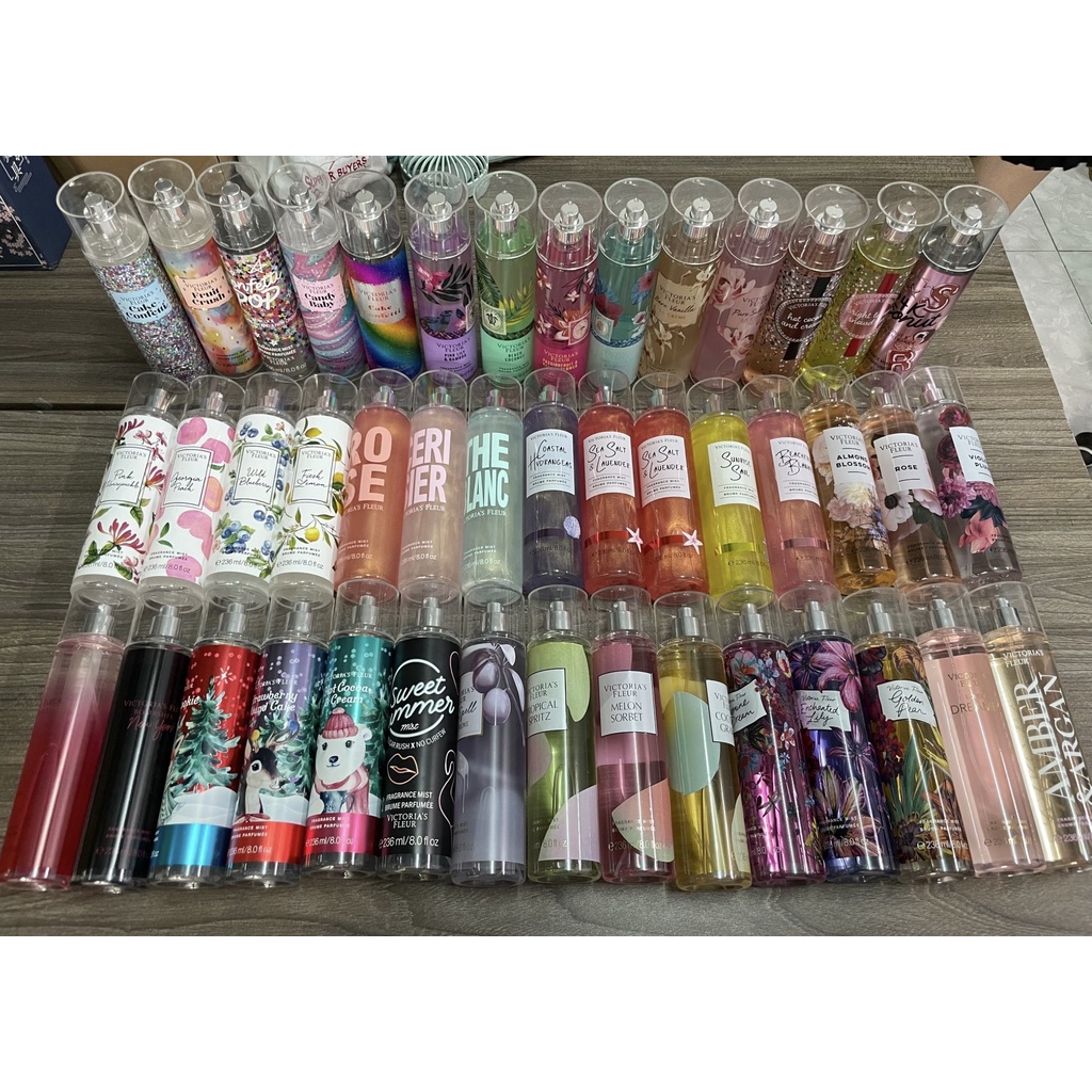 Nước hoa toàn thân, xịt thơm body mist VICTORIA 236ml lưu hướng bền lâu, hương thơm mê người nội địa trung 2360