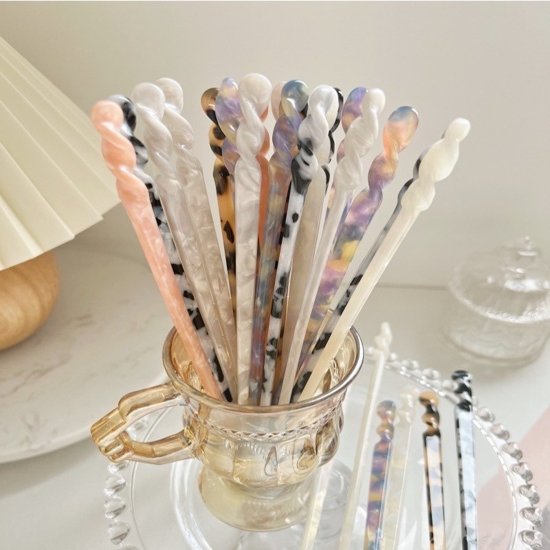 Trâm Cài Tóc Họa Tiết Da Báo Phong Cách Trung Hoa Cổ Điển Dành Cho Nữ