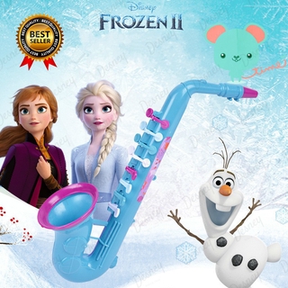 DISNEY FROZEN Kèn Saxophone Đồ Chơi Bằng Nhựa Cho Bé
