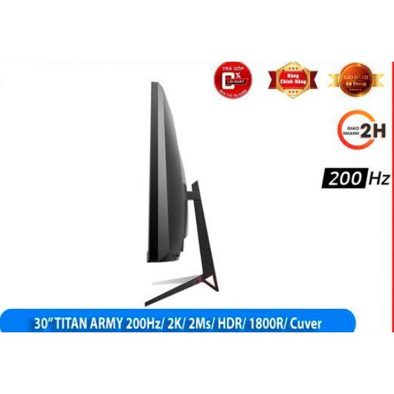 Màn Hình Máy Tính 21:9 TITAN ARMY , BJX GAMING 29.5 inch 200HZ / 144HZ 2k cong mới 100%