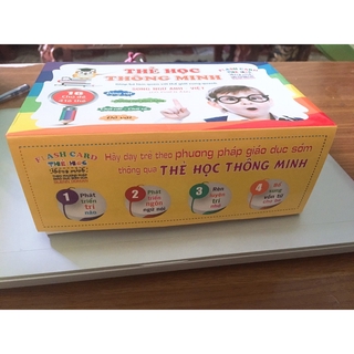 BỘ 16 THẺ HỌC THÔNG MINH CHO BÉ