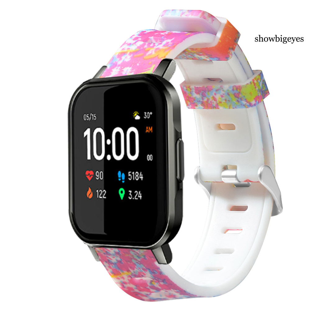 HAYLOU Dây Đeo Silicon Thay Thế Cho Đồng Hồ Thông Minh Xiaomi Amilou Ls02