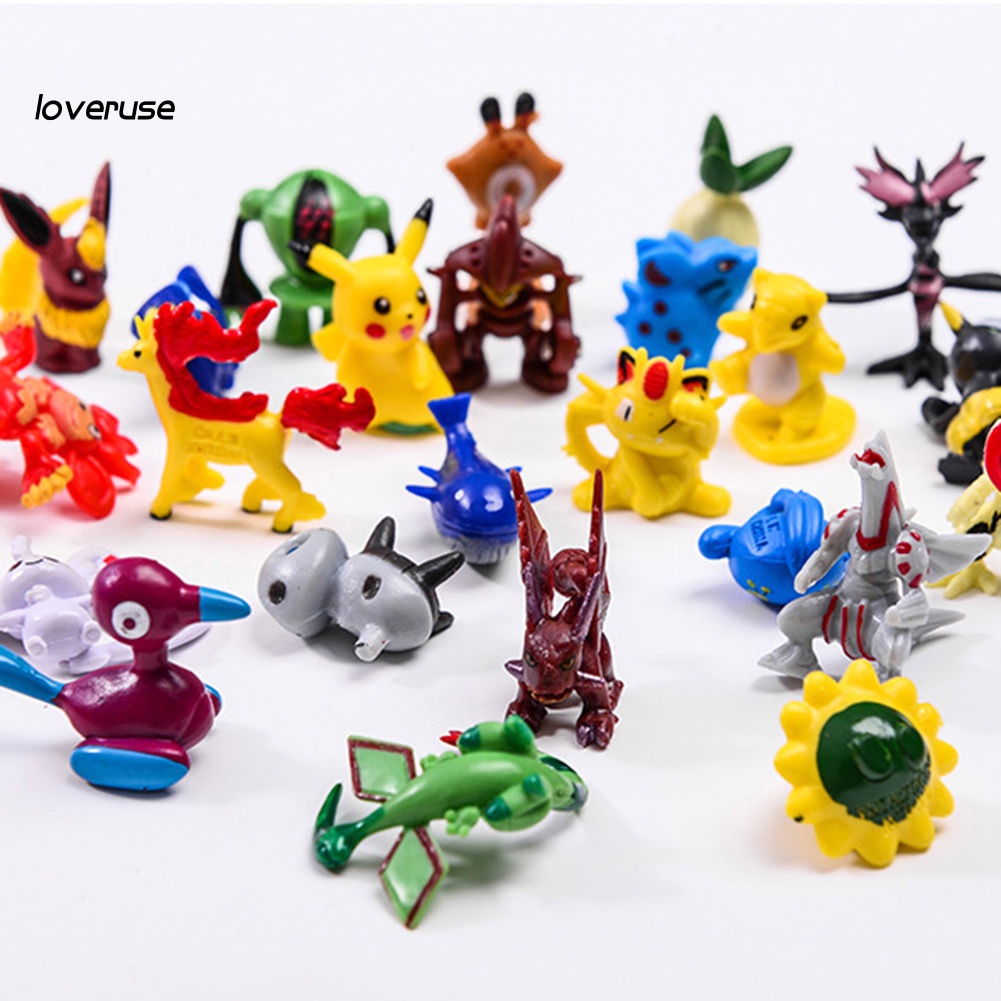 Mô hình nhân vật hoạt hình Pokemon cao 7cm