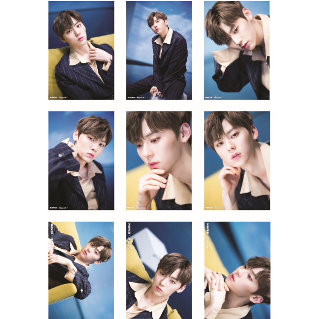 Lomo card 72 ảnh WANNA ONE Behind the scene Spring Breeze + Naver x Dispatch