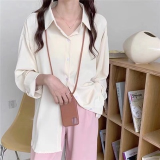 Áo sơ mi lụa thô mịn đuôi tôm SM-507