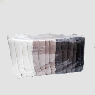 Set 7 khăn tắm cao cấp kích thước 40x80 100% cotton - xuất dư Hàn Quốc