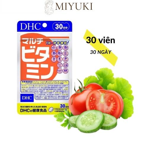 Viên uống Vitamin tổng hợp DHC - Thực phẩm chức năng bổ sung vitamin hỗ trợ đẹp da 30 viên/gói