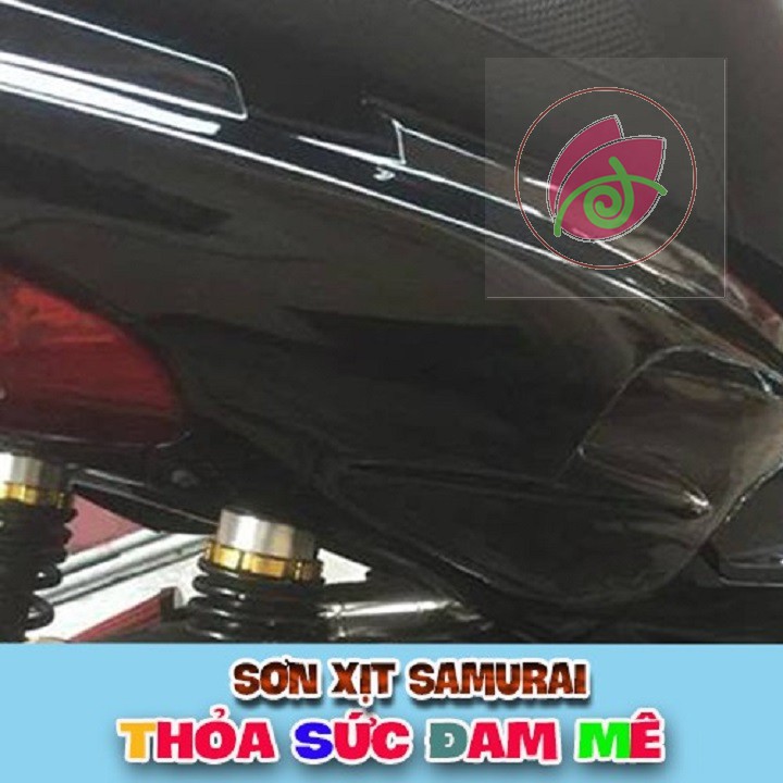 Y81 SƠN SAMURAI SƠN XỊT MÀU màu đen kim loại , đen lấp lánh Y81(400ML)