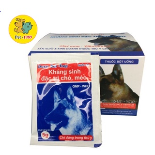 Kháng sinh chó Mèo Doxy Sul Trep tiêu chảy chó mèo Pet-1989