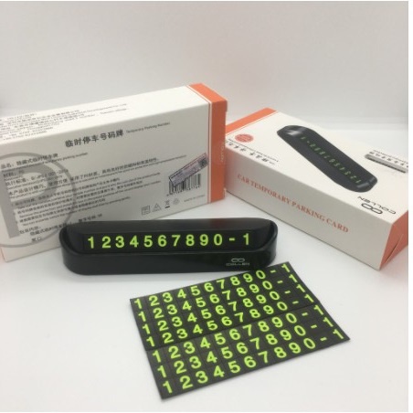 Bảng số điện thoại ô tô- bảng ghi sđt gắn taplo khi đỗ xe- FUTURE CAR