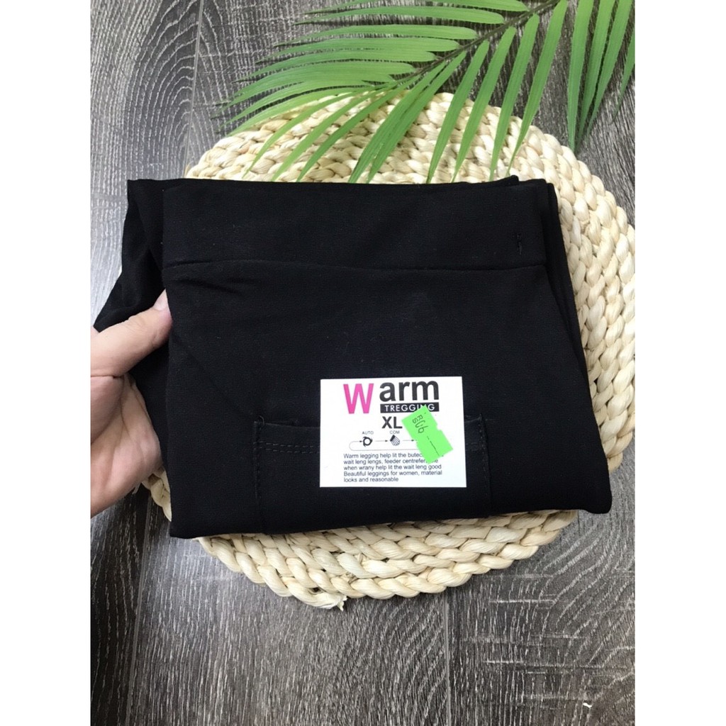 Quần legging nữ giữ nhiệt M9 cạp cao co giãn loại 1