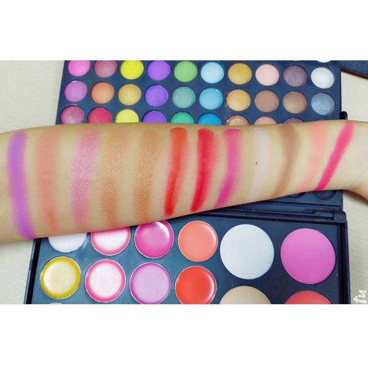 Bảng Phấn Mắt Trang Điểm Chuyên Nghiệp Đa Năng 82 Ô ( phấn mắt , má hồng , tạo khối, son môi | BigBuy360 - bigbuy360.vn