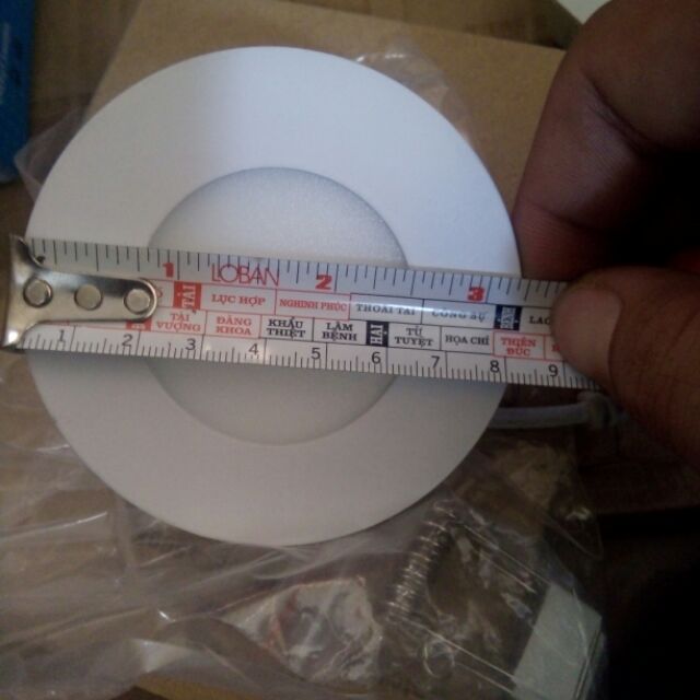10 bộ đèn led âm trần 3w ánh sáng trắng