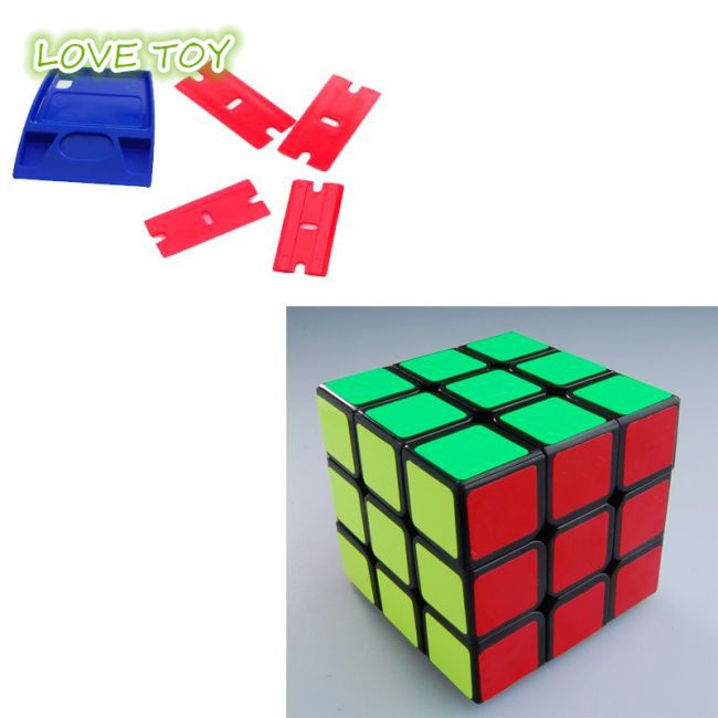 Khối Rubik 3x3 X 3 Yj Moyu Huanying Màu Đen Làm Quà Tặng