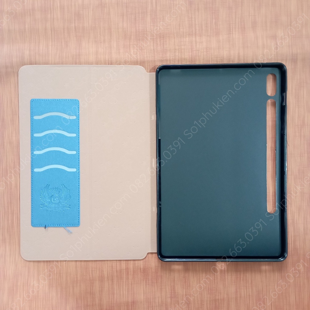 Bao da Samsung Tab S8 (mã SM X700 X706) | S8+ plus (X800 X806) hiệu Lishen bền đẹp, đa năng