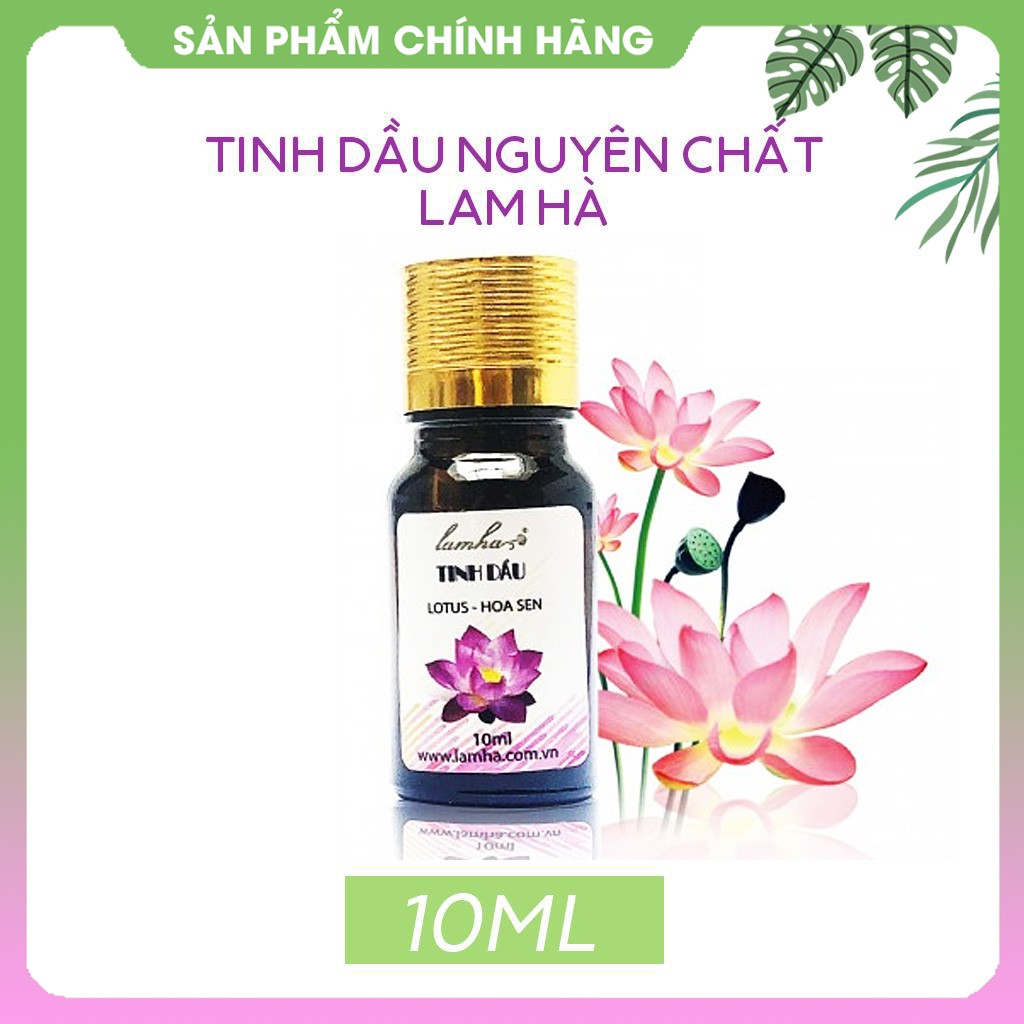 Tinh dầu hoa sen Lam Hà hương thơm thanh khiết xông phòng giúp ngủ ngon Tinh Dầu 100 Shop