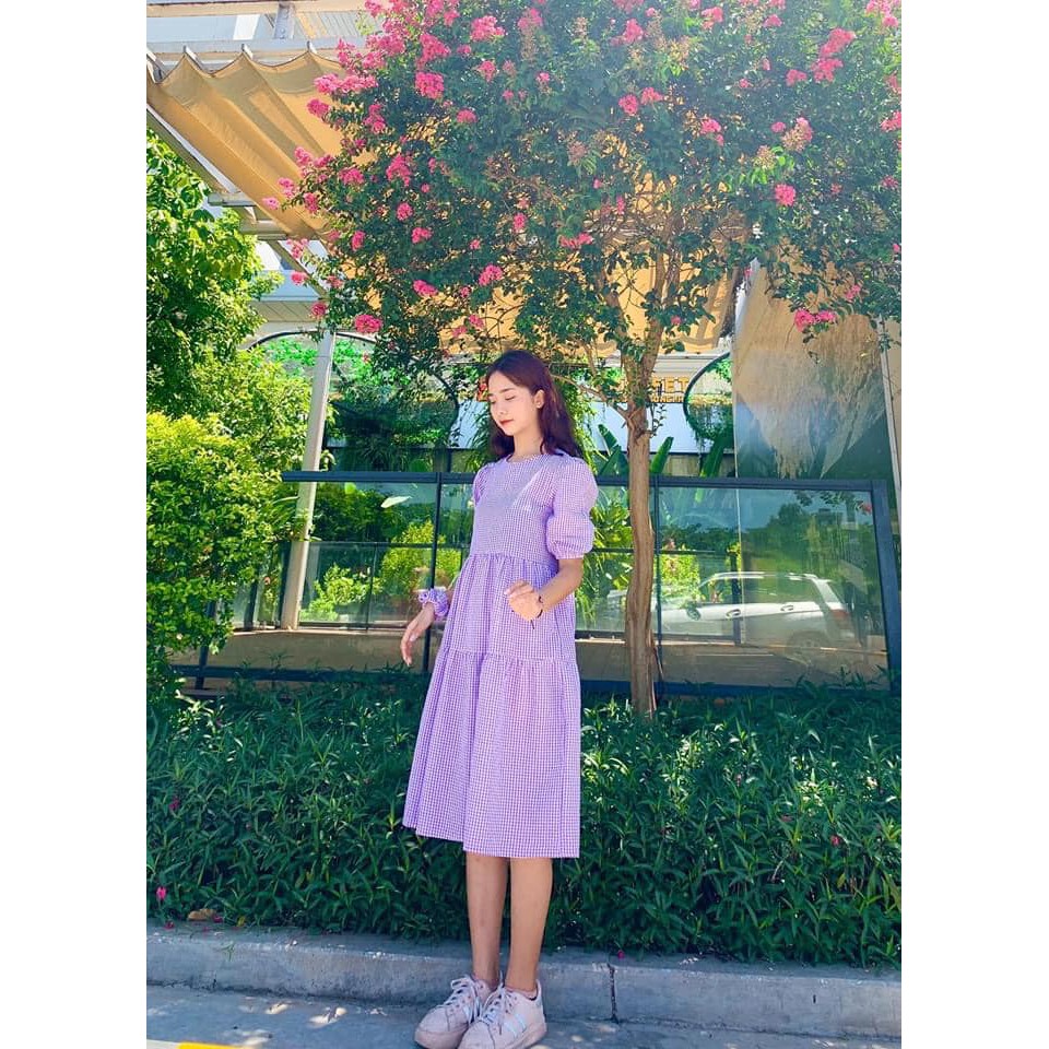 [Mã WA1599 giảm 15% đơn 99k] [ẢNH THẬT SHOP CHỤP] Váy Babydoll hoa cúc dáng dài kèm chun xinh xắn | BigBuy360 - bigbuy360.vn