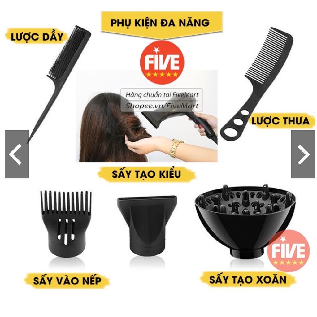 FREESHIP Máy sấy tóc PL 2 chiều 2200W Rẻ Nhất Shopee