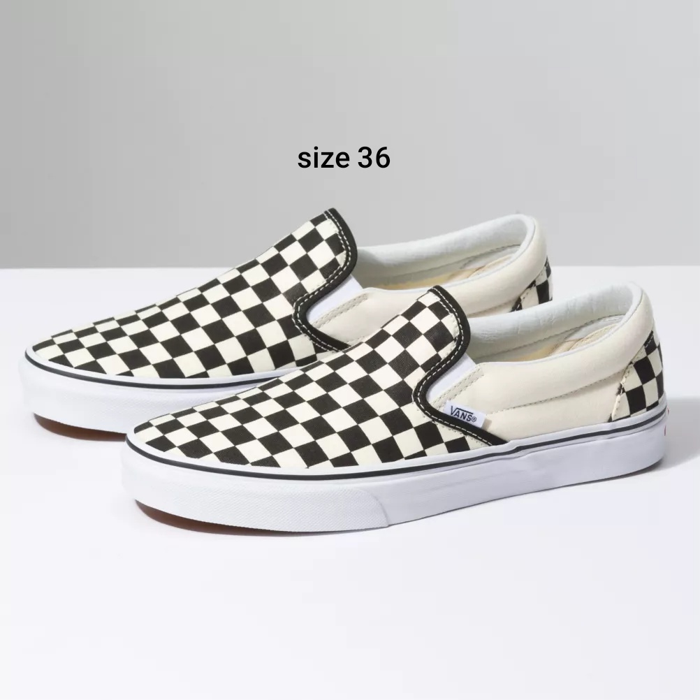 Giày Vans chính hãng Old skool authentic slip on size 34.5 35 36