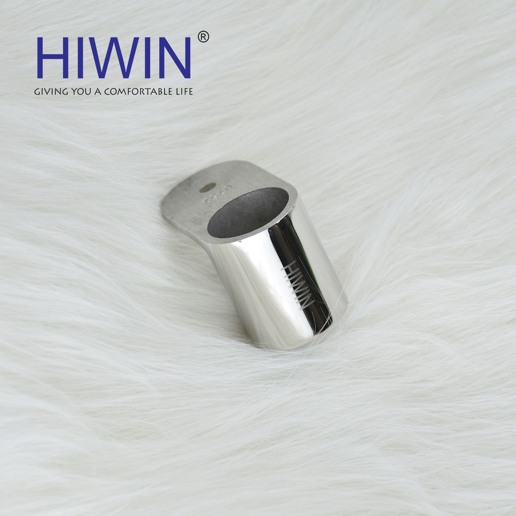 Bát tường lệch inox 304 vách tắm kính cao cấp mặt gương Hiwin SB-610Z