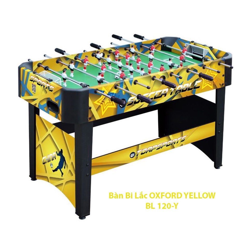 Bàn Bi Lắc Bóng Đá Cỡ Lớn 1,2m, Banh Bàn Foosball Oxford Coffee 1m2 Thi Đấu Cho Gia Đình Văn Phòng Kinh Doanh Hanana