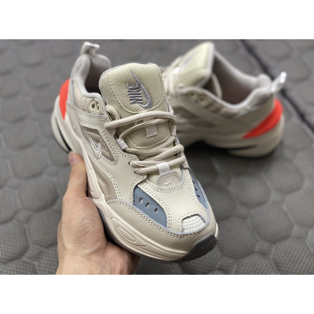 [FREE SHIP+ VIDEO- ẢNH TỰ CHỤP]  Giày thể thao Sneakers nam nữ M2K gót cam Bản cao cấp giúp tăng 3-5cm chiều cao