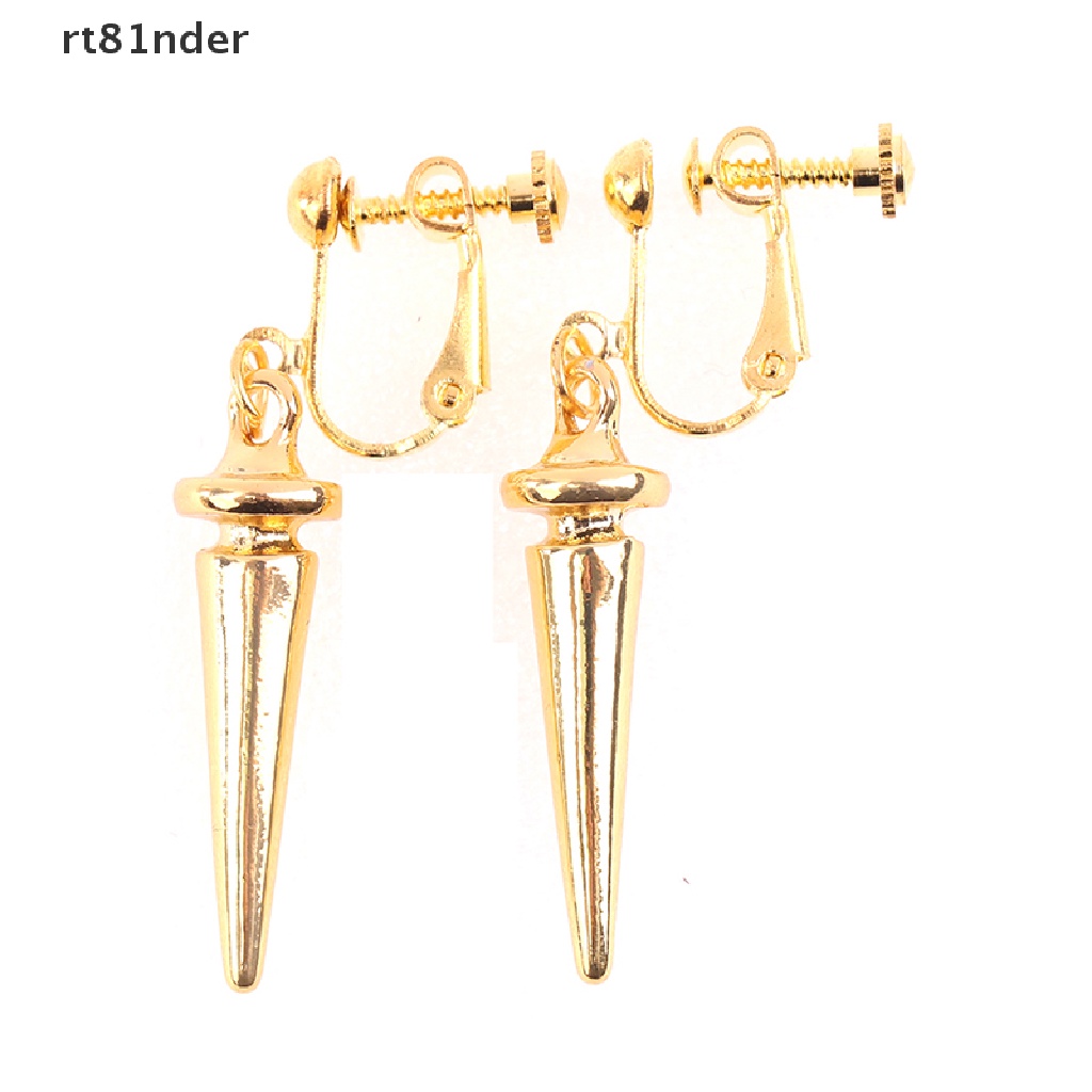 rt Anime SPY×FAMILY Earrings Yor Forger Cosplay Tapered Pendant Ear Clip Earring n