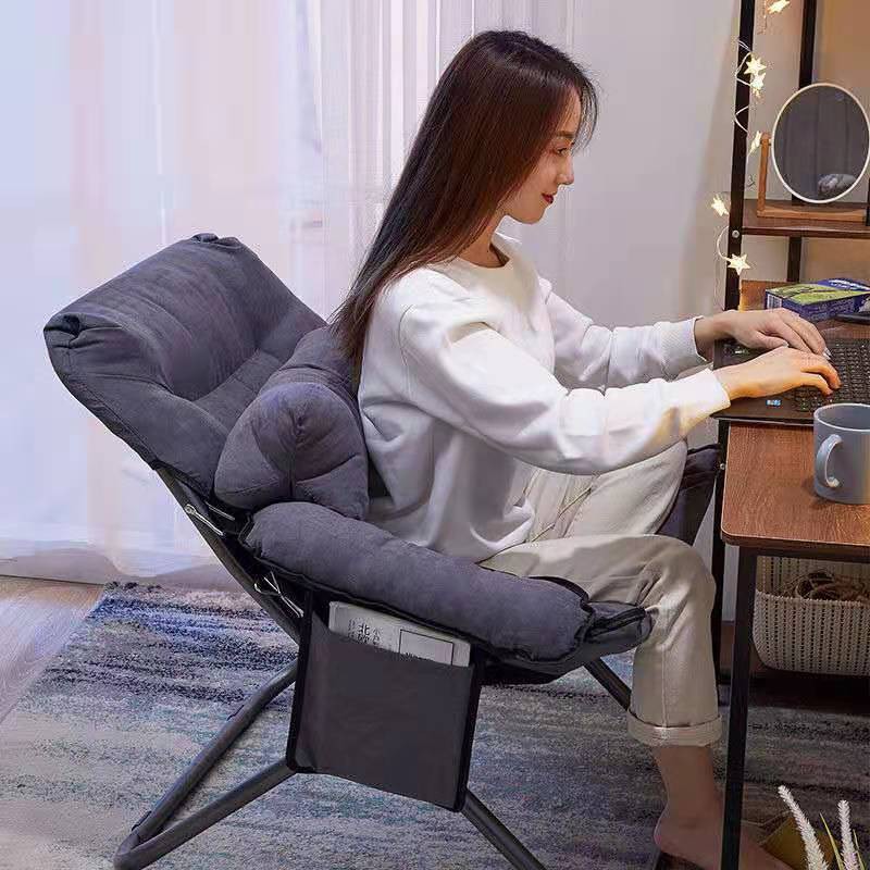 ghế máy tính tựa lưng thoải mái ít vận động chơi game thư giãn ký túc xá nữ sinh dễ thương phòng ngủ