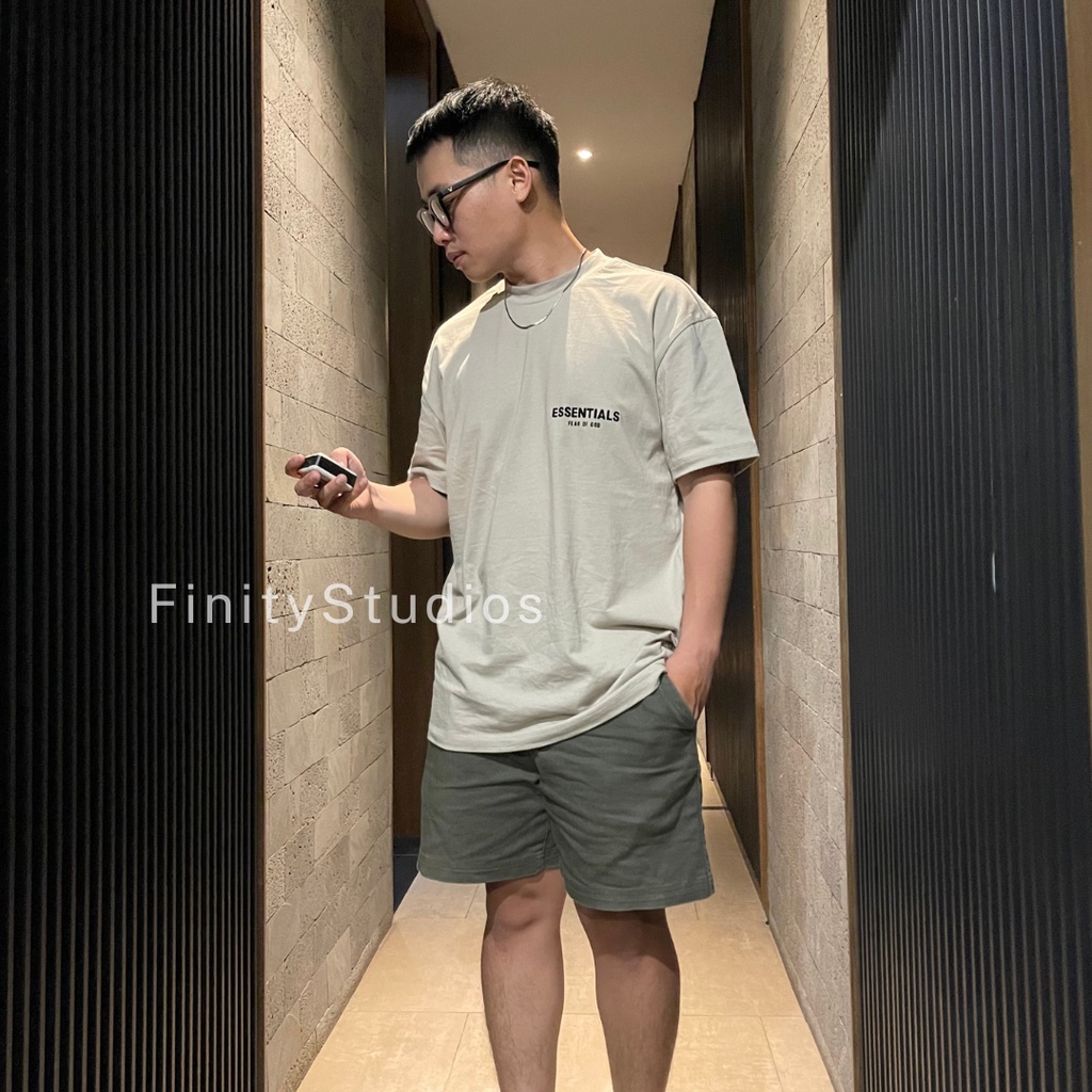 Quần short thun nam nữ GrooverRhyme, Quần Đùi Unisex Auth Hàn Quốc