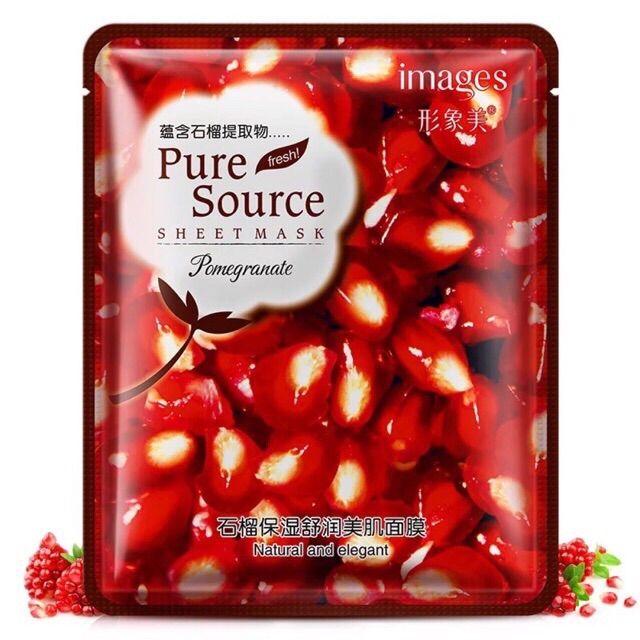 [RẺ VÔ ĐỊCH]Mặt Nạ Dưỡng Da Cấp Ẩm Thải Độc Tinh Chất Hoa Quả Thiên Nhiên Pure Source Hàng Nội Địa Trung | BigBuy360 - bigbuy360.vn
