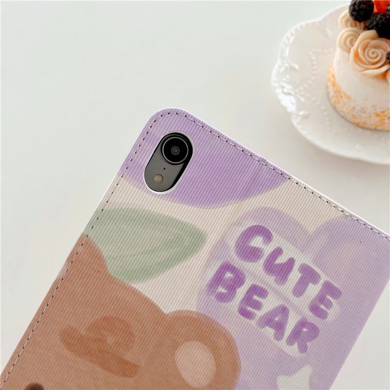 Ốp Máy Tính Bảng Da PU Có Đế Cho iPad Mini /Air 1 2/Pro 9.7/4th 5th 6th 2017 2018/7th 8th 9th Gen 2019 2020 2021