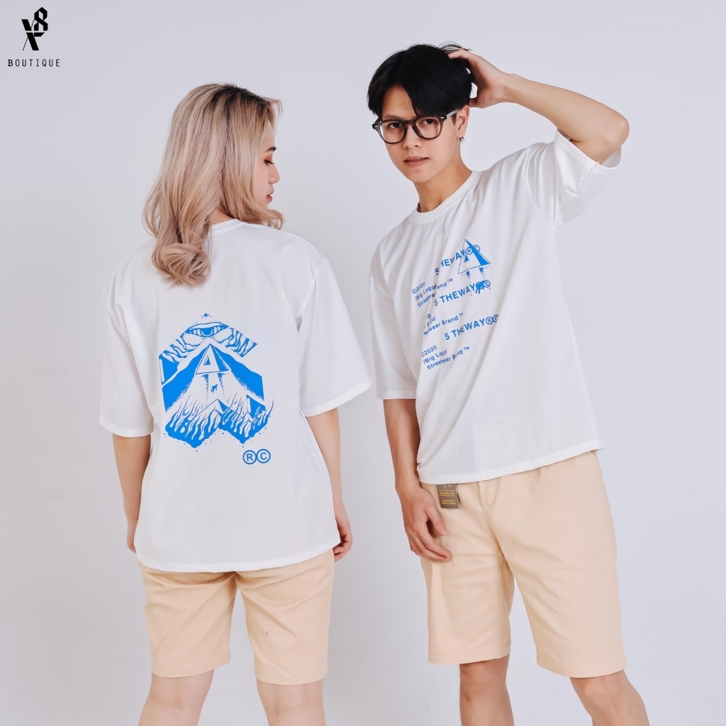 Áo Thun Unisex Tay Lỡ X8 882 Áo Phông Nam Nữ Form Rộng Cotton Thấm Hút Mồ Hôi