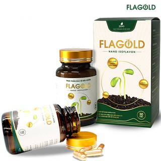 Nano Mầm Đậu Nành FlaGold (Lọ 30 viên)