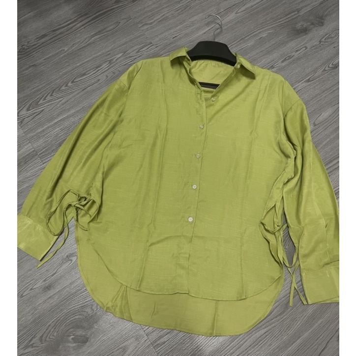 ÁO SƠMI XANH BƠ LINH NGỌC ĐÀM