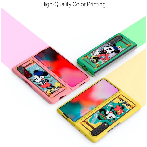 Ốp Lưng Điện Thoại Hình Disney Mickey Dành Cho Samsung Galaxy Z Fold4 / Z Fold 4 5G