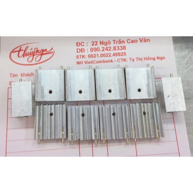 Nhôm tản nhiệt - combo 10 chiếc