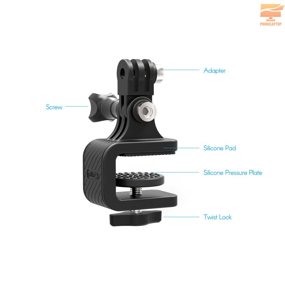 TELESIN Giá Đỡ Ván Trượt Đa Năng Xoay 180 Độ Cho Gopro Hero 7 / 6 / 5 / 4 / 3 + Yi 4k Sjcam Sj4000