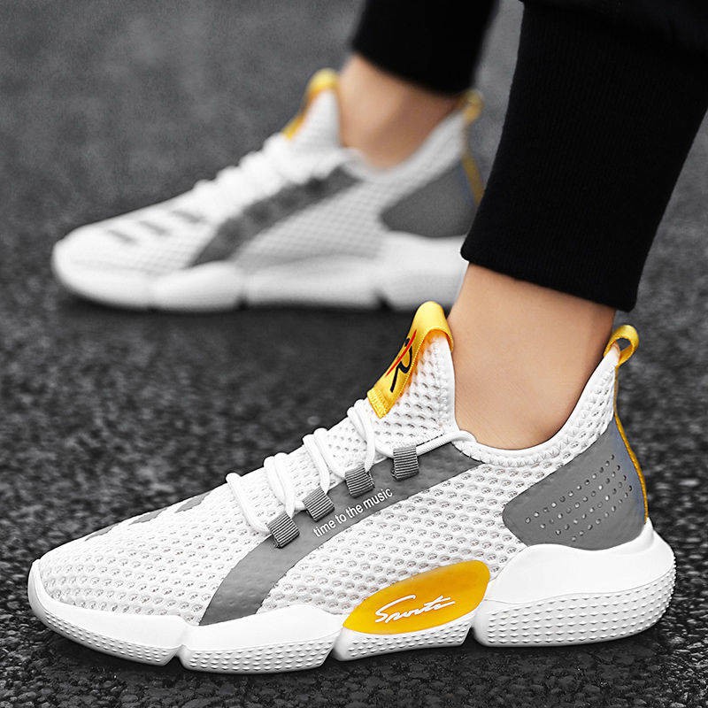 sản  Sneaker nam  2021 giày lưới phong cách hàn quốc thoáng khí mới