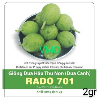 Hạt giống dưa hấu ăn non