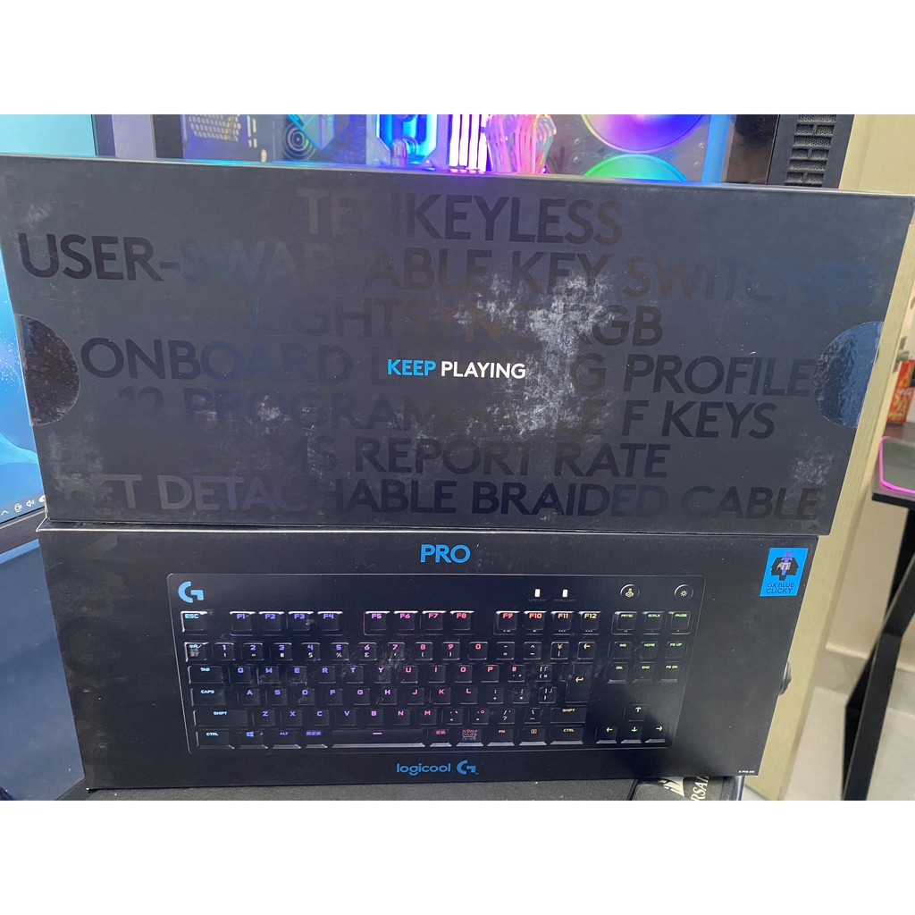 Bàn phím cơ Logitech G Pro X new seal 100% giá rẻ nhất thị trường